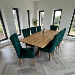 Verona Velvet Green Chair